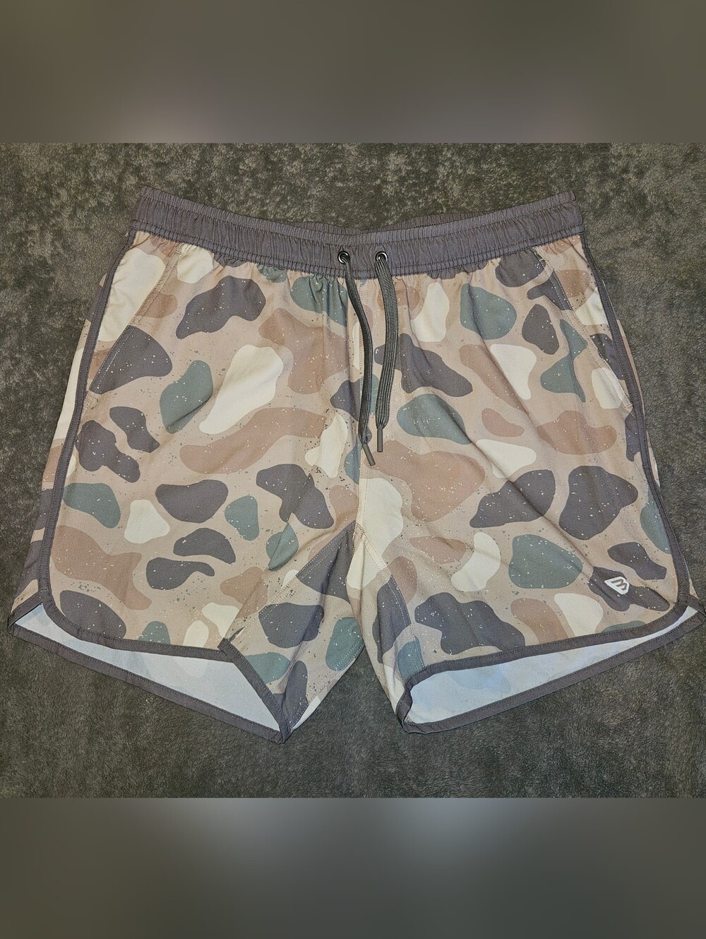 Burlebo - Men's Swim Shorts - Pintail Camo